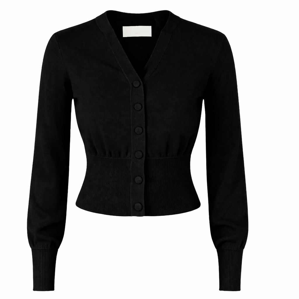 Maglia cardigan crop donna YES ZEE