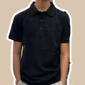 T-shirt uomo polo elasticizzata YZ