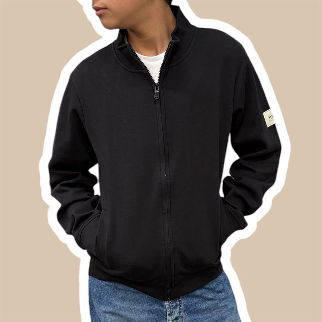 Felpa uomo basic yes zee