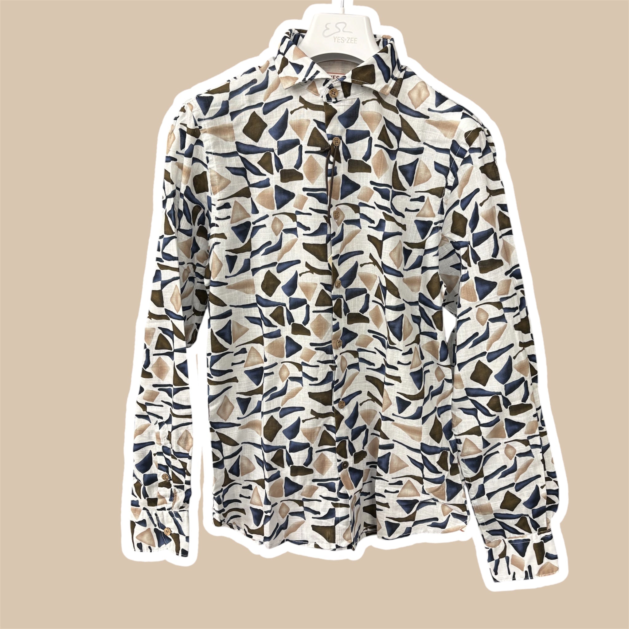 Camicia uomo fantasia M/L YES ZEE