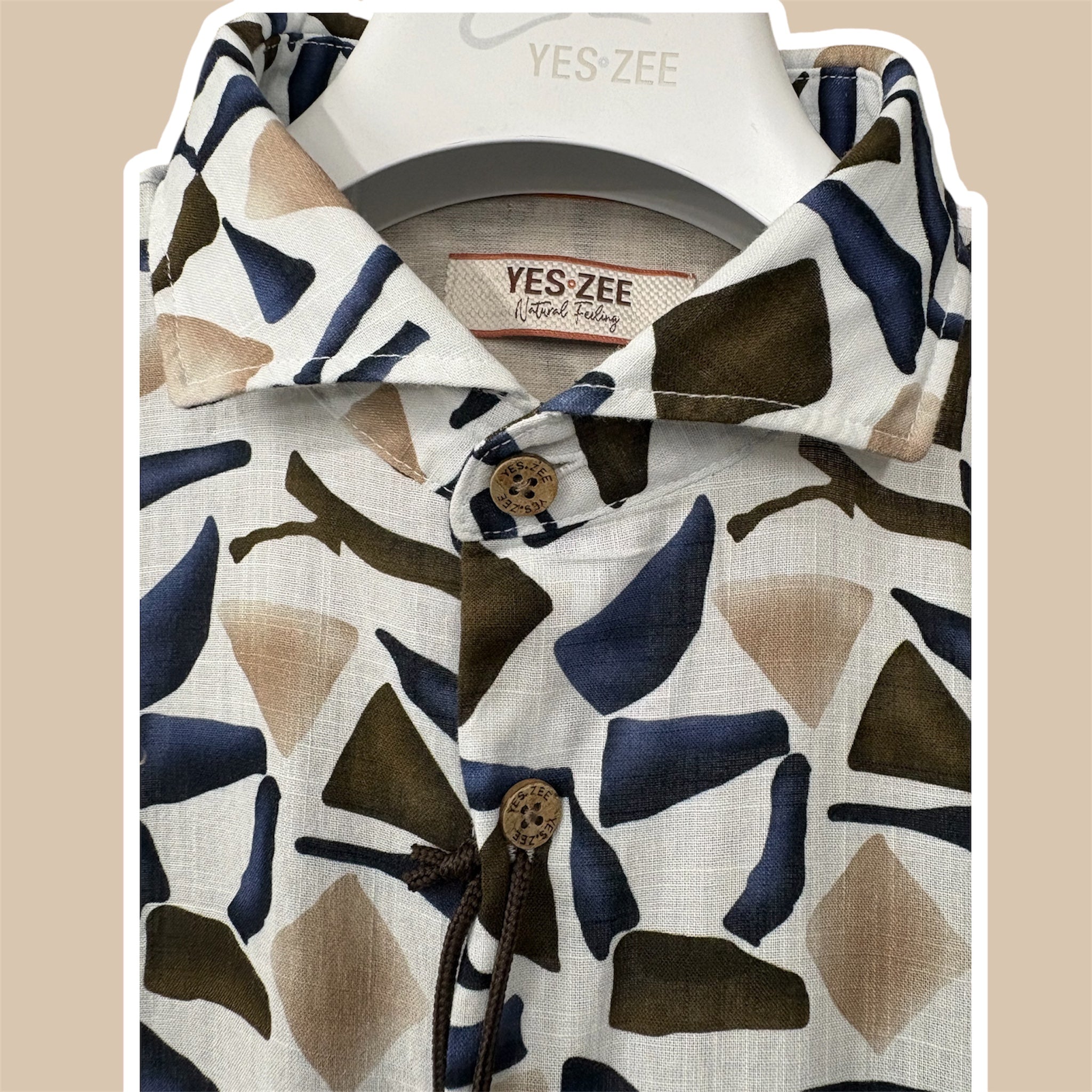 Camicia uomo fantasia M/L YES ZEE