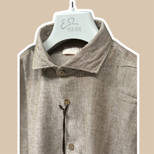 Camicia uomo misto lino t.u. YES ZEE