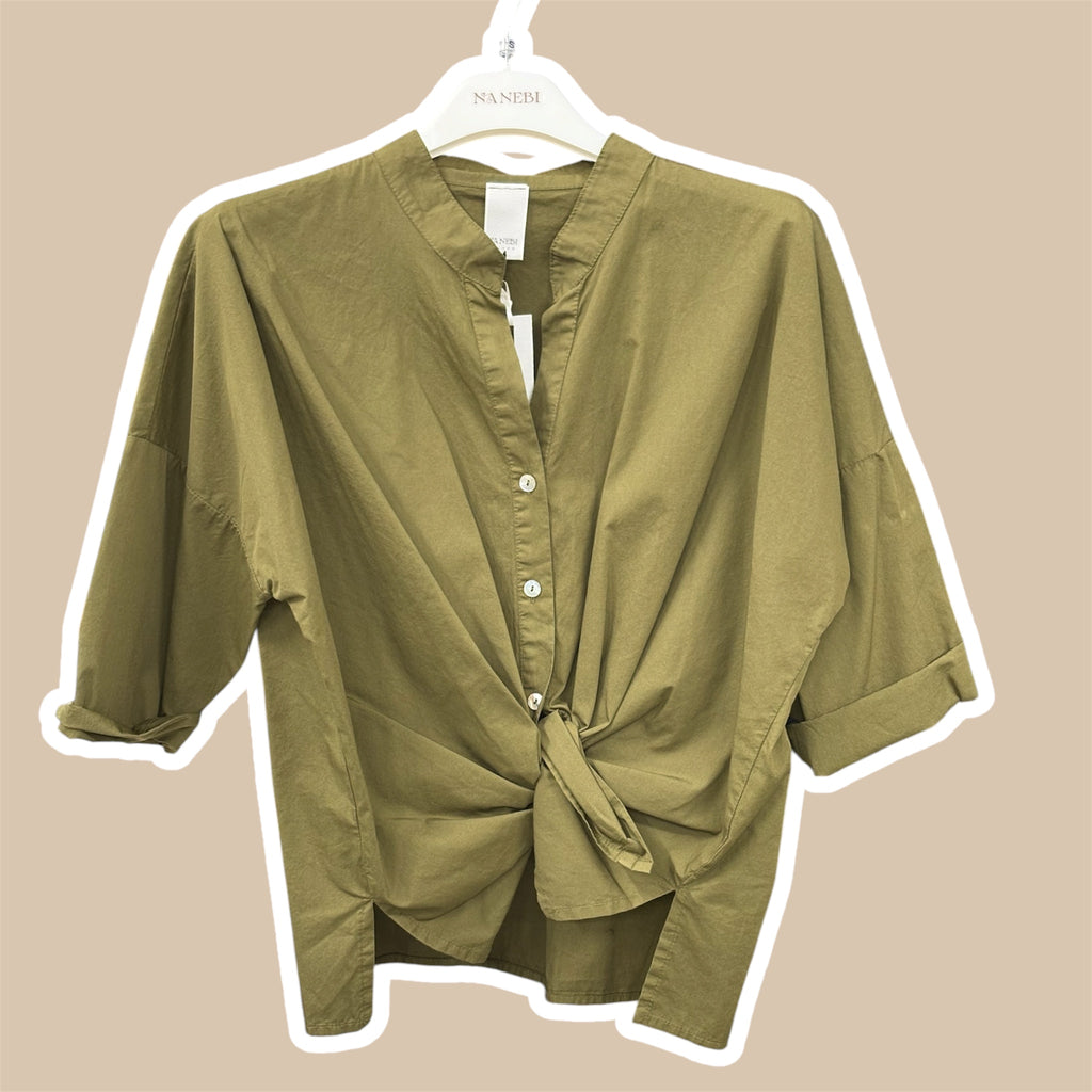 Camicia donna manica arrot. NANEBI