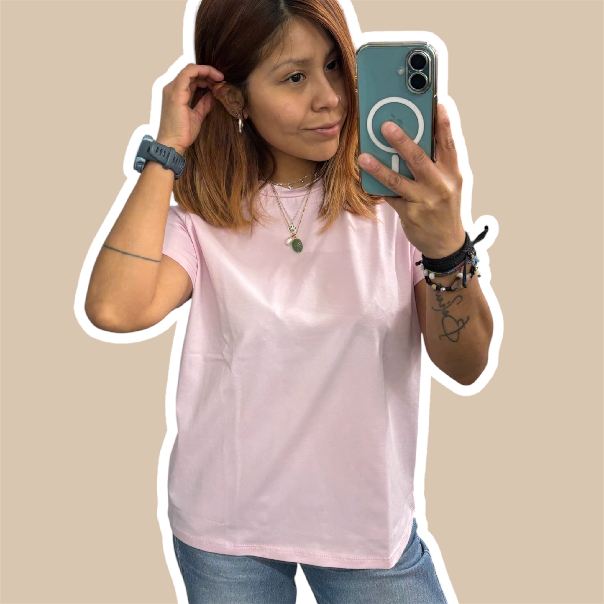 T-shirt donna basic T.U. NANEBI
