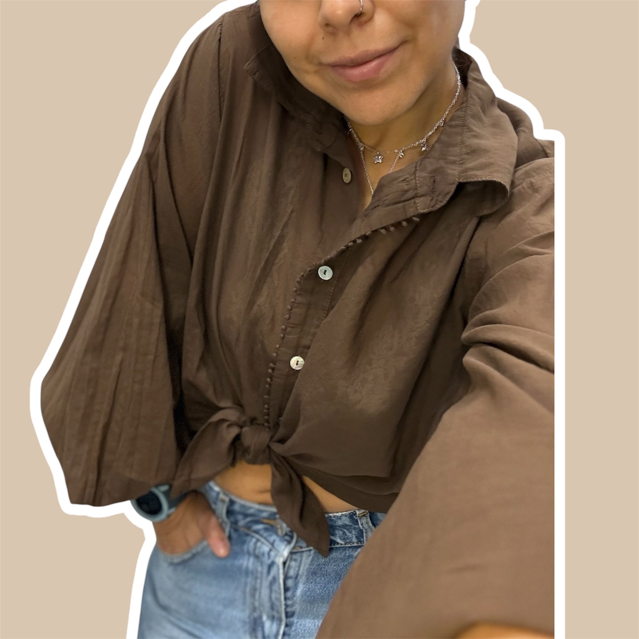 Camicia donna  voille NANEBI