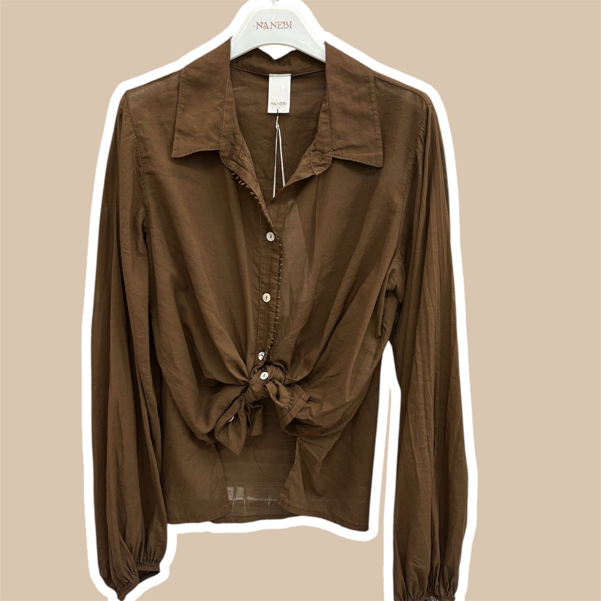 Camicia donna  voille NANEBI